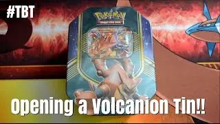 #TBT   Opening Our First Ever Volcanion Tin!