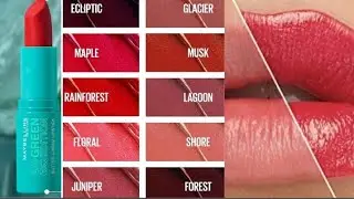 ComingSoon New!Maybelline Green Edition Buttercream Lipstick Collection|New Makeup Releases 2022
