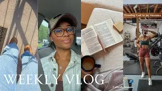 vlog: Trusting God in my twenties || chit chat, workouts, community 🌷