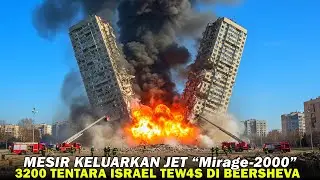 Kota BeerSheva Israel di B0mbardir Selama 12 Jam, Mesir Lepaskan Jet Mirage-2000 &ldquo;An-Nasir&rdquo;‼️