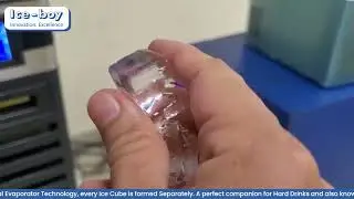 Льдогенератор Ice Boy | SQ-45 EL &mdash; льдогенератор кубиков льда | Сделано в Индии | Кристально чистый кубик льда