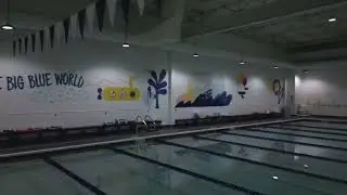 Big Blue Swim School Pool Construction