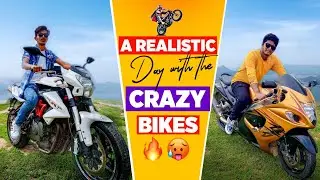 A Realistic Day with the Crazy Bikes 🥵 || RAICHUR || MBA VLOGS ||