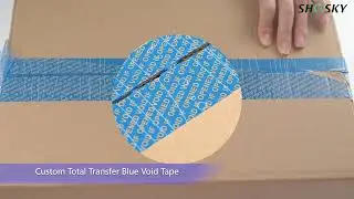 Custom Total Transfer Blue Void Tape