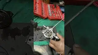Alternator vacuum pump repair Tata Winger bs6 model