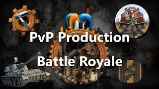 And they are off! - Factorio PvP Production Royale - Part 1