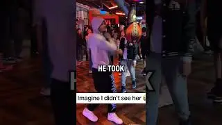 She Went In Between This Man and The Punching Machine 🥊