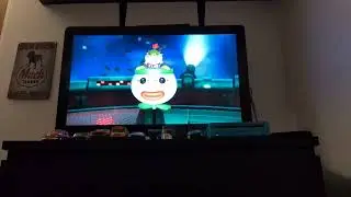 Mario plushies play Mario party 9 at Bowser station