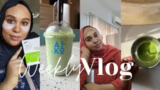 Weekly Vlog: Corporate Life, DIY Facials + My New Matcha Spot + Lentil Tuna Salad