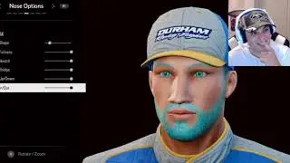 Idk player makes his nascar heat 5 driver.