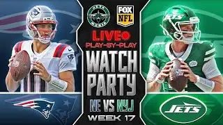 🚨 Jets vs Patriots LIVE Watch Party & Play-By-Play Reaction 🟢