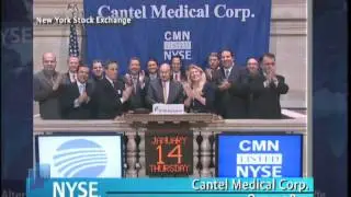 14 January 2010 Cantel Medical Corp. NYSE EUronext Opening Bell.