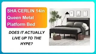 REVIEW (2026): SHA CERLIN 14in Queen Metal Platform Bed | DOES IT ACTUALLY LIVE UP TO THE HYPE?