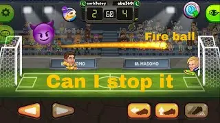 He uses all kinds of Super Powers Against me Head ball 2