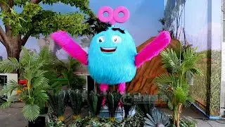 Customized Dynamic Animatronic Mascot for Corporation, Theme Parks and Events