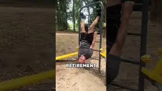 He Got Stuck at an Outdoor Gym