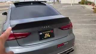 Audi A3 8V Спойлер Clinched Ducktail (A3,S3,RS3)