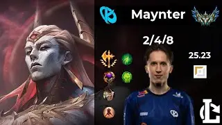 Zaahen TOP - KC Maynter | Patch 25.23 EUW Challenger