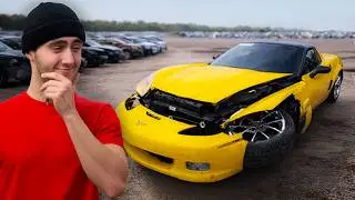 Rebuilding Wrecked Z06 Corvette with Zero Experience