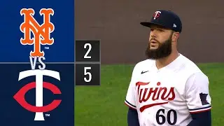 Resumen Mets de Nueva York vs Mellizos de Minnesota MLB 08 09 2023