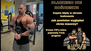 DLACZEGO NIE ROŚNIESZ || Popraw swój PROGRESS 🔥