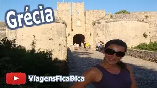 Centro Histórico de Rhodes na Grécia  | ViagensFicaDica.