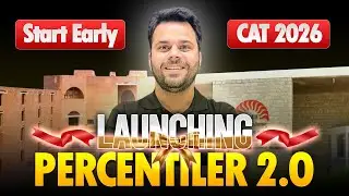 CAT 2026 | Launching Percentiler 2.0 for CAT & OMETs 2026 | Udit Sir | MBA Pathshala #cat2026