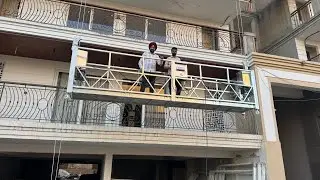 Suspended Cradle System,  Hanging Platform, Building Repair and paint Work, Plaster work  9592550551