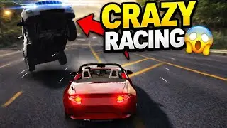 CRAX Highway Racing 😱 Insane Speed & Close Crashes #gaming #games #video #new  