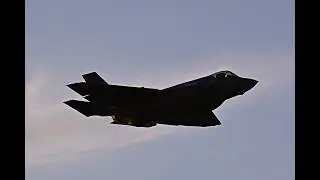 Sun N Fun 2025 F-35C Demo at Dusk