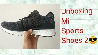 Mi Sports Shoes 2 unboxing