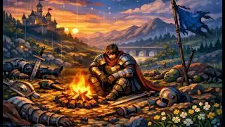 Bonfire Pixel Vibes  #relaxing #chill #sleepmusic
