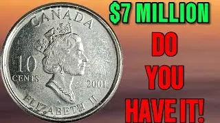 Rare 2001 Canadian Dime Worth BIG MONEY! | Valuable 10 Cent Coin to Look For