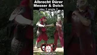 Messerfechten plus dagger Albrecht D&uuml;rer play 2 #martialarts #hema #kali