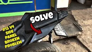 r15 v4 side panel broken problem fixed 👍 for life time 💪
