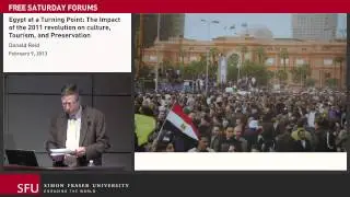 Egypt at a Turning Point: SFU Continuing Studies Lecture