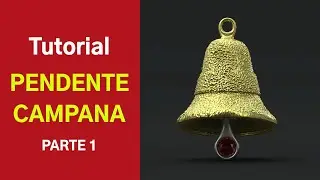 Pendente Campana: SubD in Rhino e Texture 3D in Blender - Parte 1
