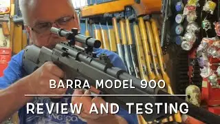 Barra model 900 full review and testing Chrony trigger pull targets and plinking!