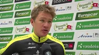 Christopher Juul-Jensen - Post-race interview - Stage 4 -Tour de Suisse 2018
