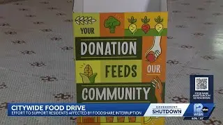 Milwaukee launches citywide food drive amid federal shutdown