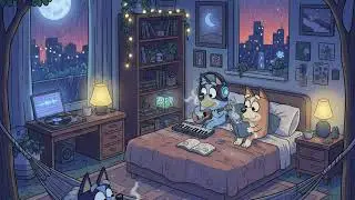 &ldquo;Bluey and Bingo Chill &bull; 12 Hour Lofi chill