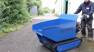 Hyundai Petrol Tracked Mini Dumpers