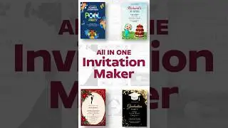 All-in-One Invitation Maker App | Create & Share Invites Instantly 🎉