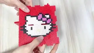 Perler beads - Hello Kitty mini drawer