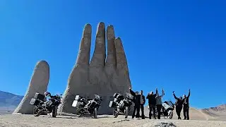 A Rota MAIS EXTREMA do Chile! Caracoles e Mano del Desierto de Moto! 🏔️