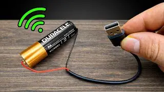 Восстановите батарею Duracell за 1 минуту! Гениальная идея!