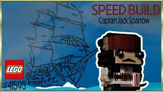 [SPEED BUILD] Heads up! Captain Jack Sparrow | LEGO 41593
