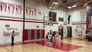 1st half Shiloh 8th graders vs Rocky River