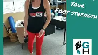 Ramping up foot strength