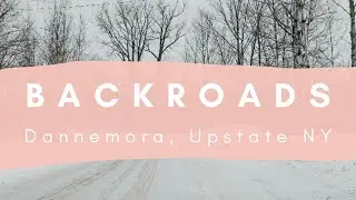 Backroads near Dannemora, NY Maximum Security Prison Drive - ASMR Driving [4K]